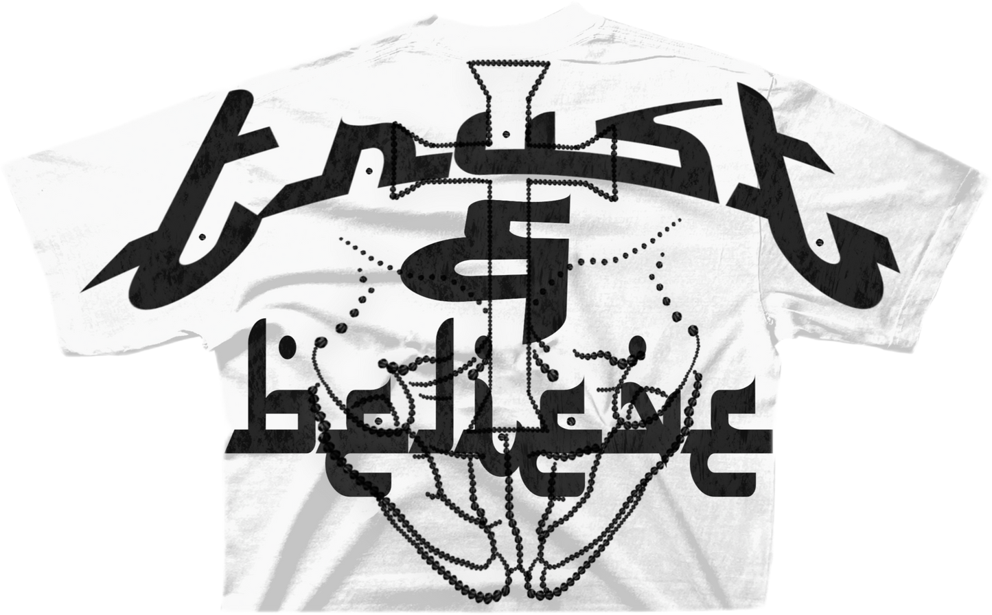 White/Black Trust and Believe "Tee"